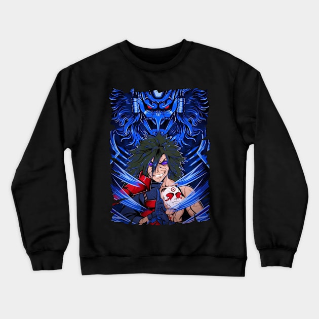 MADARA UCHIHA MERCH VTG Crewneck Sweatshirt by Melesz.Ink Tattoo